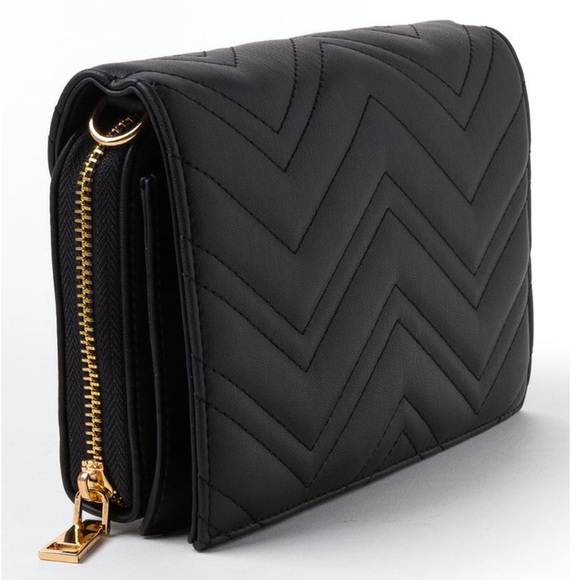 NWT Francesca’s silver quilted wallet/clutch - Picture 6 of 8